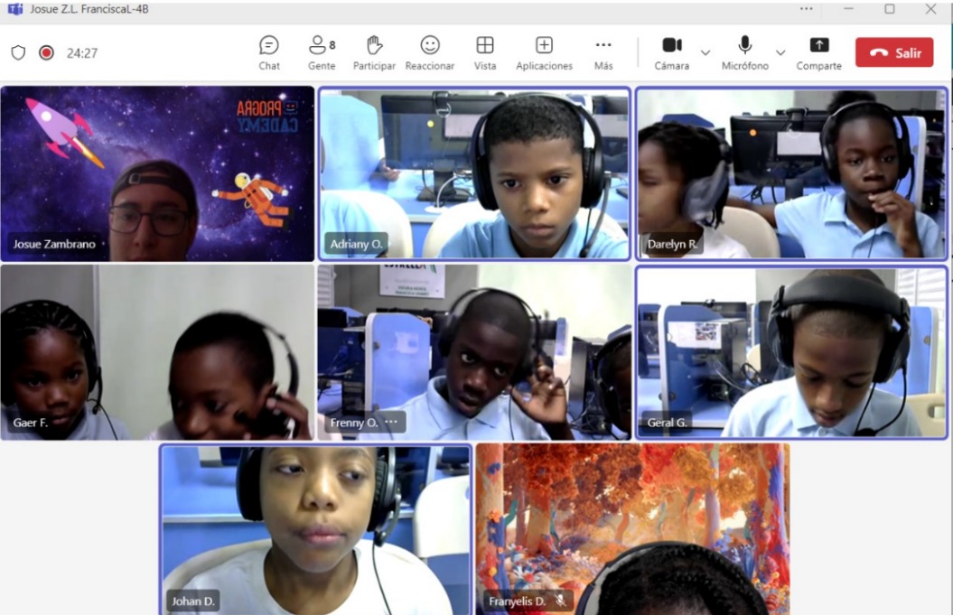 FORTALECIMIENTO DE COMPETENCIAS DIGITALES DEL SIGLO XXI A TRAVES DE PROGRAMACION COLABORATIVA PARA NIÑOS Y JOVENES DE SECTORES URBANO MARGINALES, RURALES Y ATENCION PRIORITARIA ESPE-PROGACADEMY