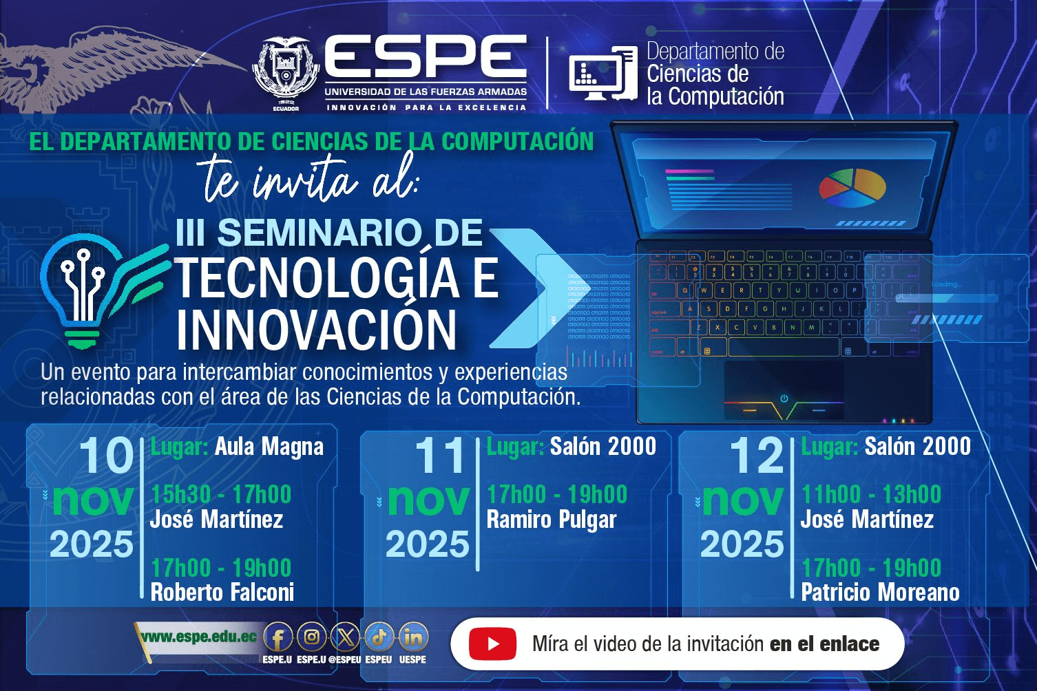 III Seminario de Tecnología e Innovación DCCO 2025